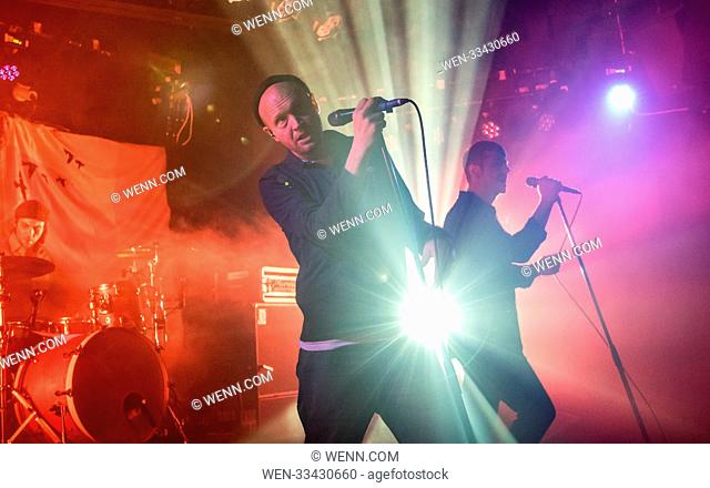 The Twang performing on the opening night of their 2017 tour in Bournemouth Featuring: The Twang Where: Bournemouth, United Kingdom When: 29 Nov 2017 Credit:...