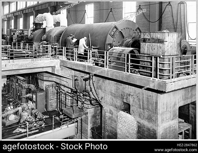 Portishead 'B' Power Station, Portishead and North Weston, North Somerset, 29/09/1955. Creator: John Laing plc