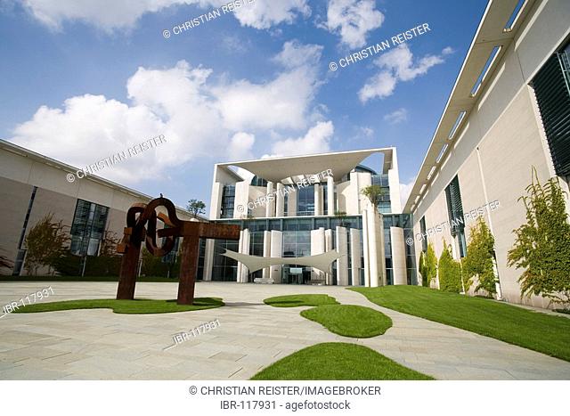 Office of the Federal Chancellor, Spreebogen, area of government administration, Berlin, Germany, Europe