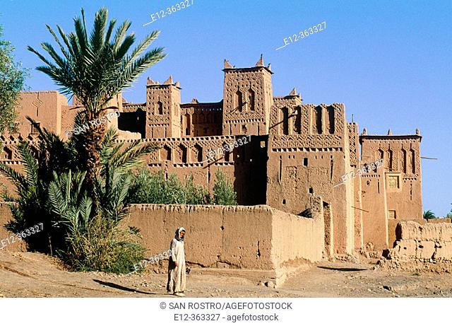 Skoura Kasbah. Dadès Valley and around Ouarzazate. Morocco