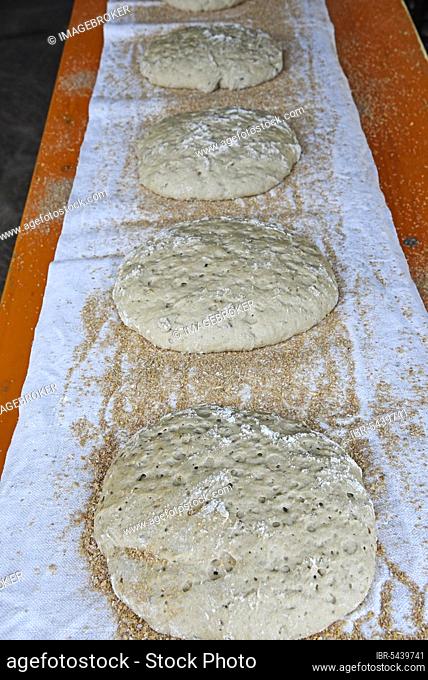 Bread dough, Schüttelbrot, flatbread, bread, South Tyrolean speciality, speciality, South Tyrol, Italy, Europe