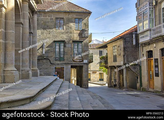 Pontevedra old town part
