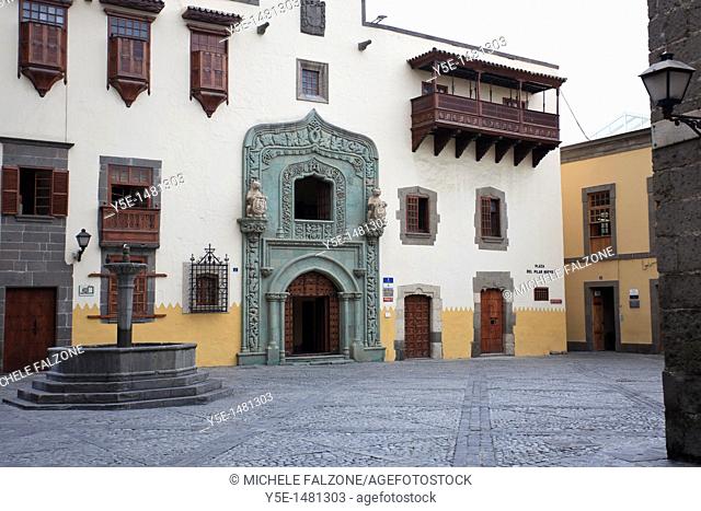 Canary Islands, Gran Canaria, Las Palmas de Gran Canaria, Vegueta Old Town, Casa Museo de Cristobal Colon