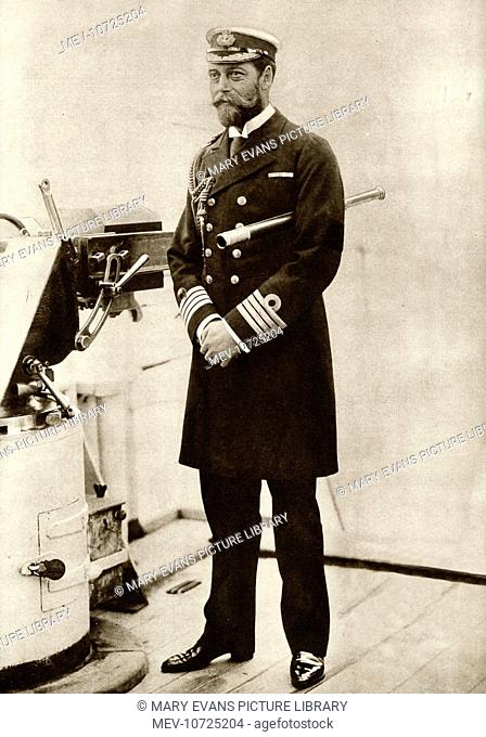 Duke of York, later George V King of Britain, (1865 û 1936), was interested in sea affairs, kindled a long cruises in the Bacchante between 1879 - 1882