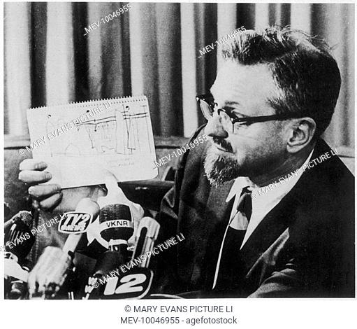 J ALLEN HYNEK American astronomer and UFO investigator, at a press conference regarding the 1966 Hillsdale sightings which he attributes to 'marsh gas'