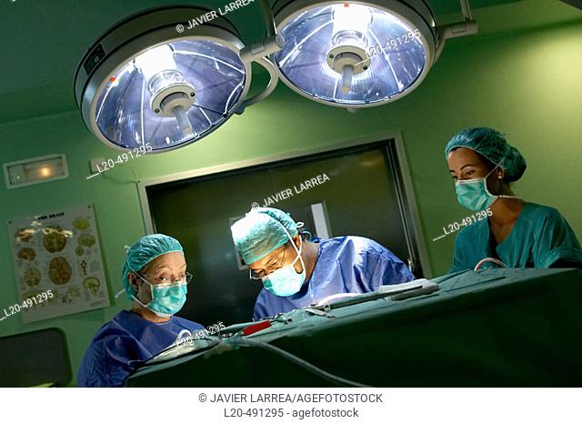 Department of surgery, operation room. Hospital Universitario Gran Canaria Doctor Negrin, Las Palmas de Gran Canaria. Canary Islands, Spain