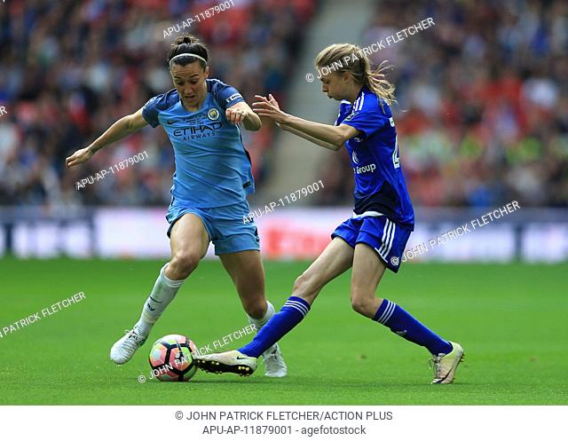 2017 The SSE FA Womens Cup Final Birmingham v Manchester City May 13th. May 13th 2017, Wembley Stadium, London, England; The SSE FA Womens Cup Final Birmingham...