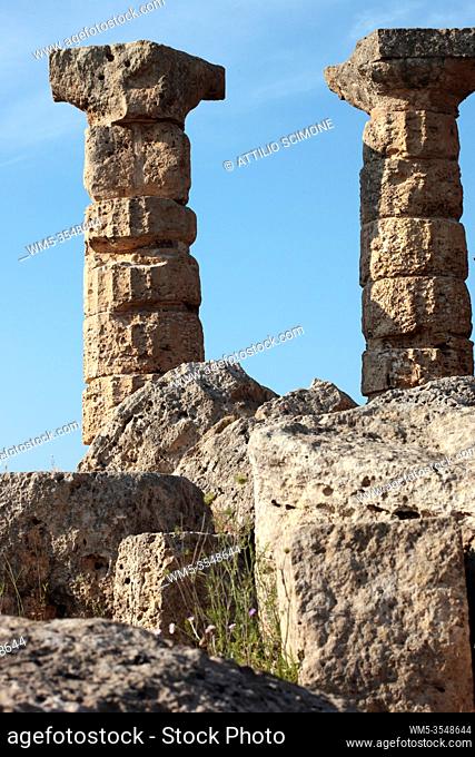 Archaeological park, Selinunte, Castelvetrano, Sicily