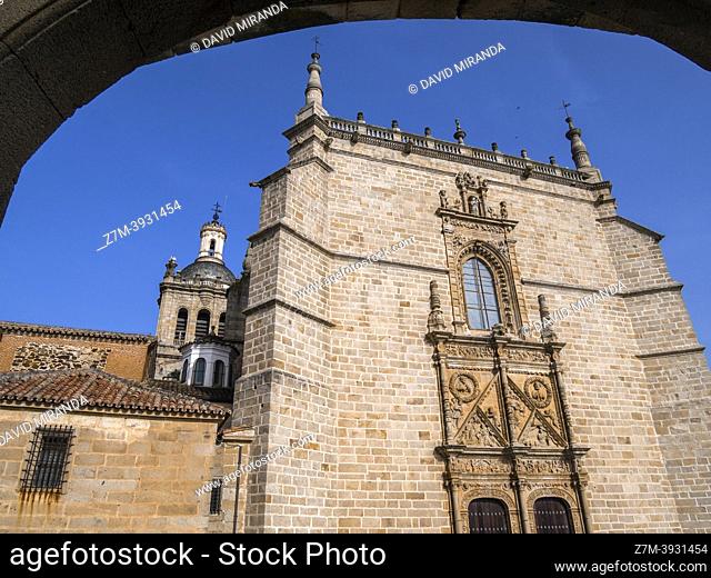 Cathedral of Saint Mary of the Assumption. Coria. Caceres. Estremadura. Spain