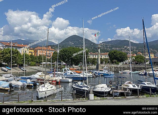 Marina, Verbania-Intra, Lake Maggiore, Piedmont, Italy, Europe