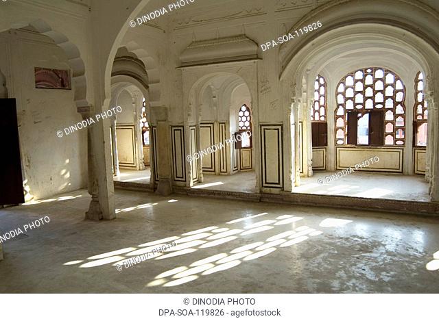 Inside in Hawa Mahal ; Jaipur; Rajasthan ; India