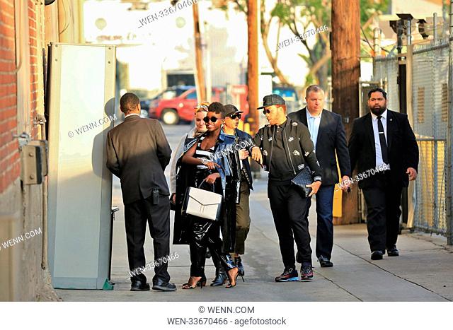 Lupita Nyong'o and Billy Eichner arrive at the 'Jimmy Kimmel Live!' studio Featuring: Lupita Nyong'o Where: Hollywood, California