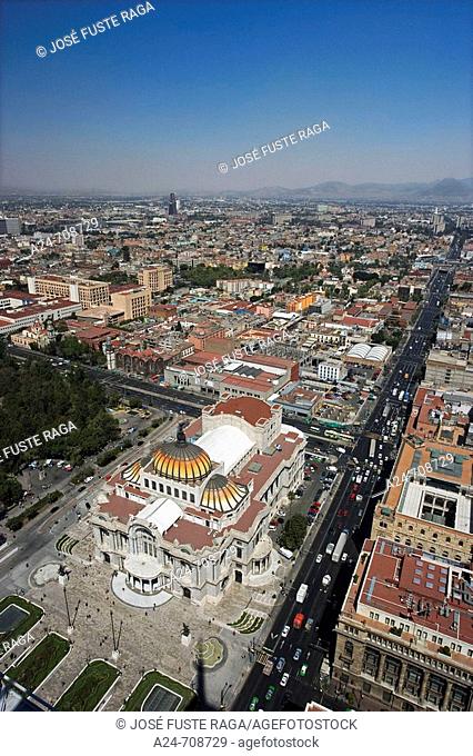 Mexico City. Bellas Artes Palace. Mexico