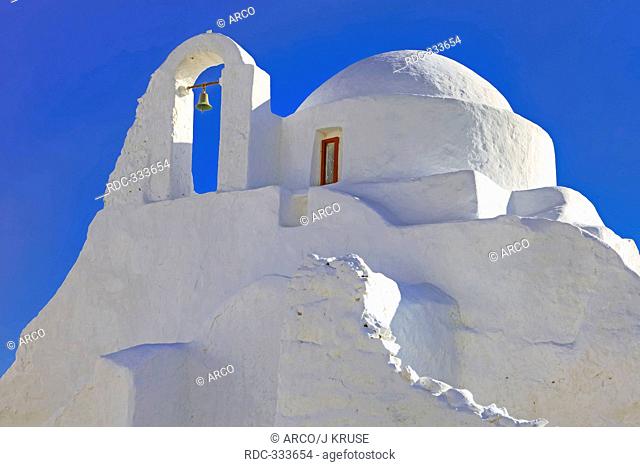 Church Our Lady, Panagia Paraportiani, Mykonos town, Church Our Lady or Panagia Paraportiani, Mykonos town, Mykonos island, Cyclades, Aegean Sea, Greece