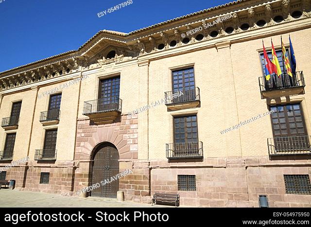 Palace of the Counts of Argillo in Morata de Jalon, Zaragoza Province, Aragon in Spain