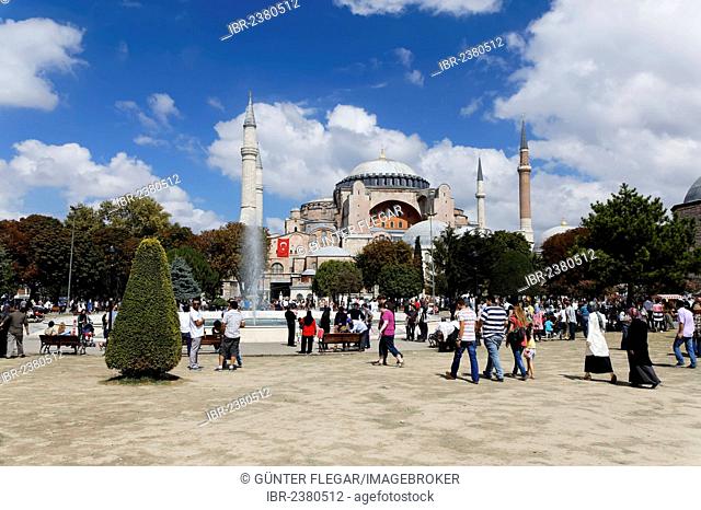 Hagia Sophia, Ayasofya, UNESCO World Heritage Site, Istanbul, Turkey, Europe