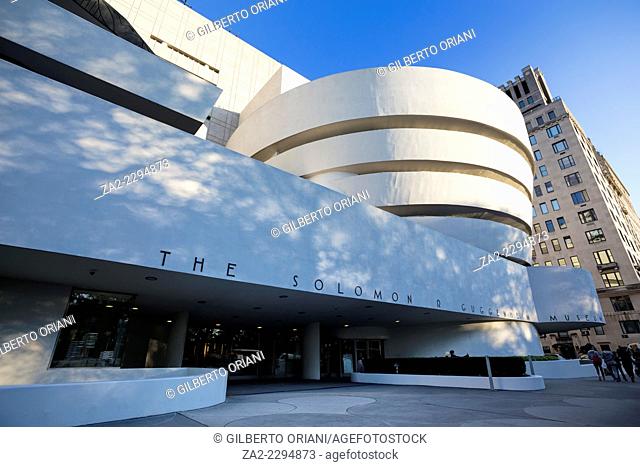 The Solomon Guggenheim Museum, New York City, USA
