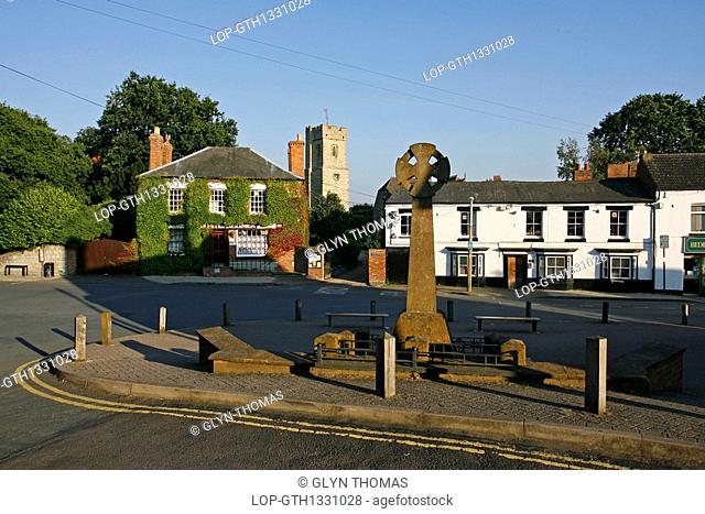 England, Warwickshire, Bidford-on-Avon, The Memorial to the local victims of the First World War at Bidford-on-Avon