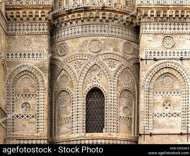 the Cathedral in Palermo, Sicily, Italy