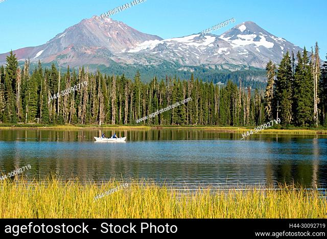 USA, Oregon, Lane County, Willamette National Forest, Scott Lake