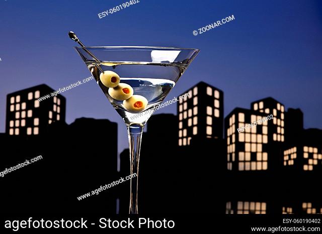 A vodka martini, also known as a vodkatini or kangaroo cocktail, is a cocktail made with vodka and vermouth, a variation of a martini