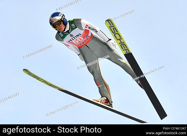 Ski jumping: World Cup prelude in Wisla (POL) from November 20-22, 2020. Archive photo: Andreas WELLINGER (GER), jump, action, single action, single image