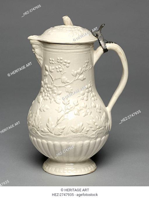 Water Jug, c. 1770. Creator: Pont-aux-Choux Factory (French)