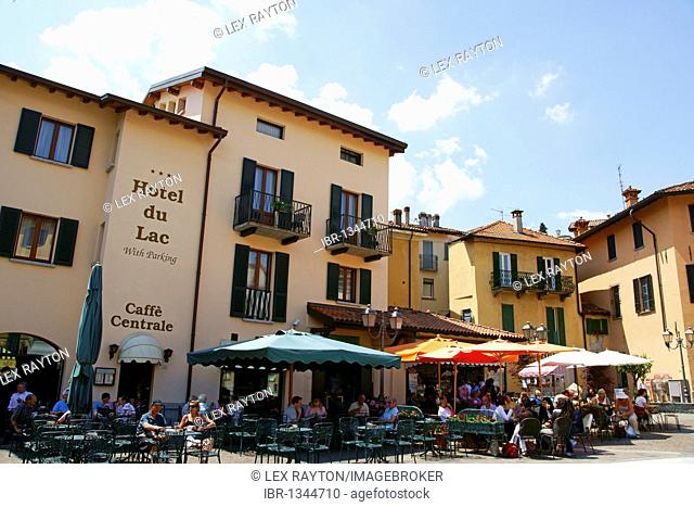 Cafe in Menaggio, Italy, Europe