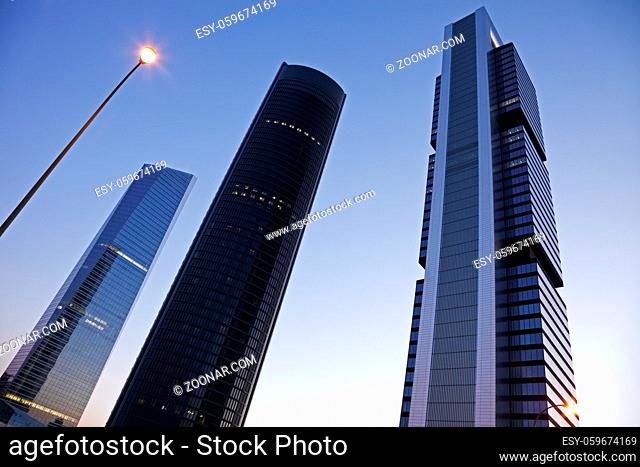 Cuatro Torres Business Area in Madrid