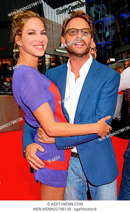 Premiere of the film Hitman: Agent 47 in the CineStar movie theatre at the Sony Center Featuring: Brittany Rice, Thomas Kretschmann Where: Berlin