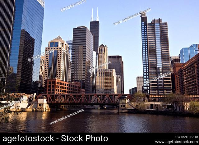 Chicago River - Downtown Chicago, IL
