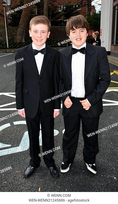 The Irish Film & Television Academy Awards 2014 (IFTA) held at DoubleTree by Hilton Dublin Hotel - Arrivals Featuring: David Rawle, Ian O'Reilly Where: Dublin