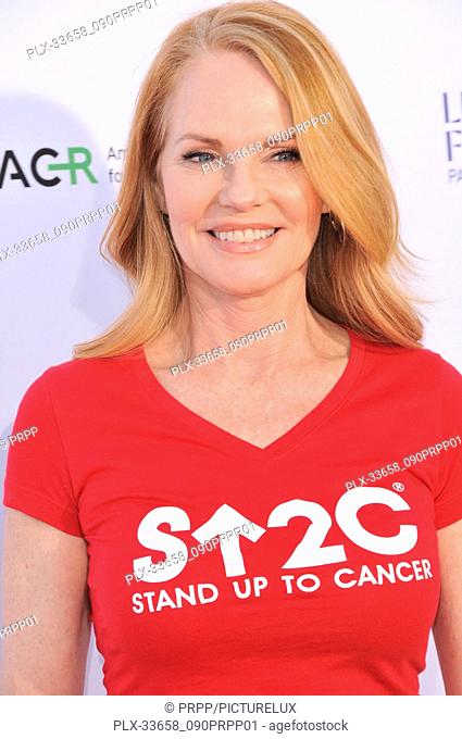 Marg Helgenberger at Stand Up To Cancer 2018 held at The Barker Hangar in Santa Monica, CA on Friday, September 7, 2018. Photo by PRPP / PictureLux