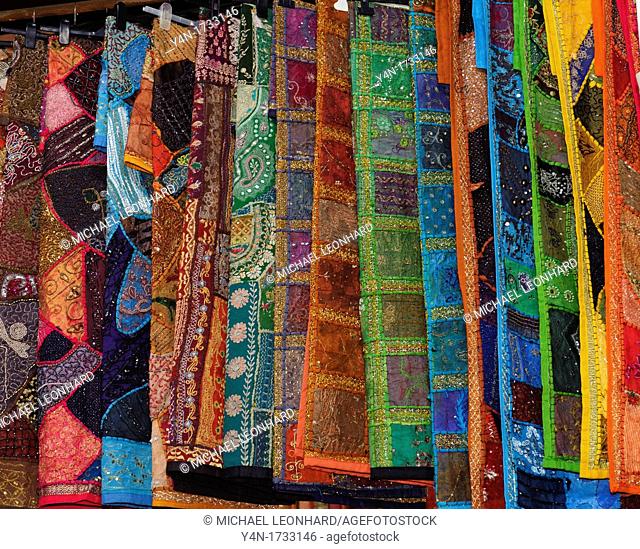 Colourful Fabrics in the Soukh
