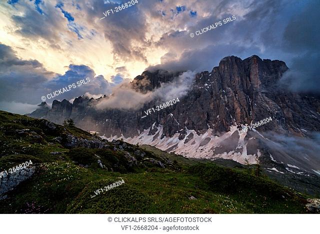 Civetta Mount, Eastern Dolomites, Alleghe, Belluno, Veneto, Italy