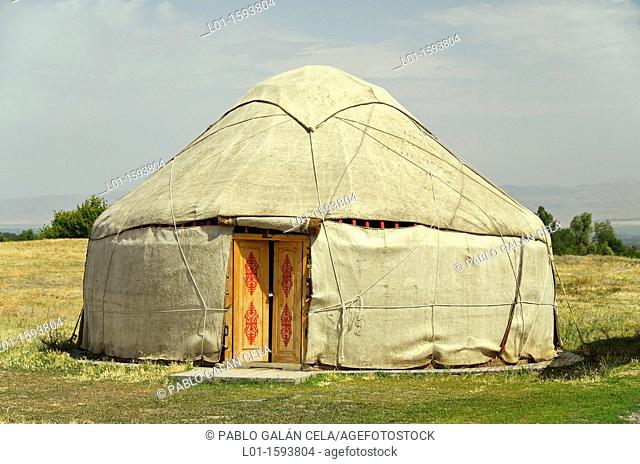 Yurt, typical Central Asia dwelling