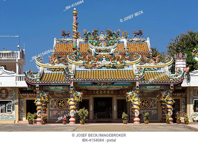 Sama Khohm Phuta Sat Prathip, Chinese Temple, Ubon Ratchathani, Isan, Isaan, Thailand