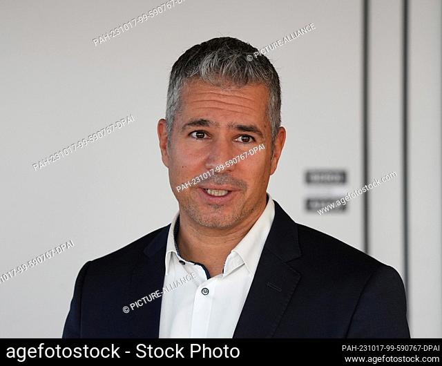 16 October 2023, Berlin: Martin Heinig, Managing Director of SAP Labs Berlin, recorded at the opening of the new Berlin location of the software company SAP