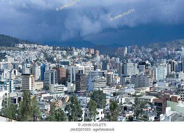 View over Quito, Ecuador