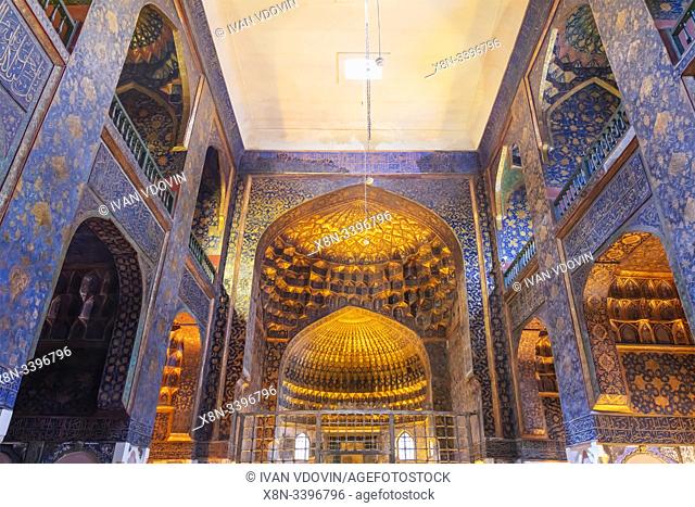 Shrine interior, Sheikh Safi-ad-din Ardabili complex, Ardabil, Ardabil Province, Iran