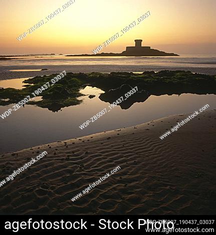 La Rocca Tower at Sunset, Jersey, Channel Islands