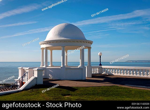 BEXHILL-ON-SEA, EAST SUSSEX/UK - OCTOBER 17 : Colonnade in grounds of De La Warr Pavilion in Bexhill-On-Sea on October 17, 2008
