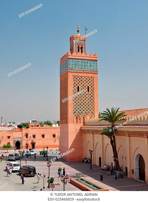 marrakech city morocco Moulay El yazid Mosque landmark architecture