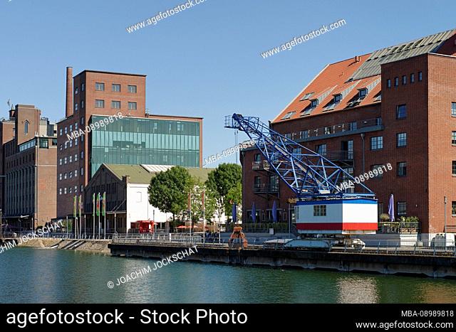 Inner Harbor Duisburg, Duisburg, North Rhine-Westphalia, Germany