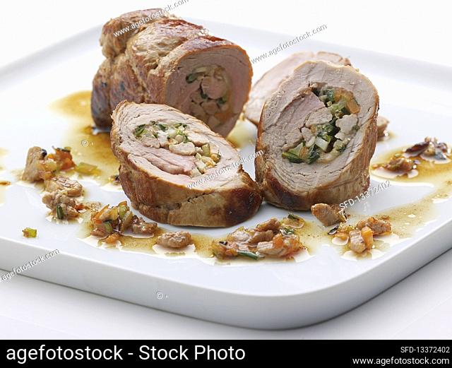 stuffed pork roll