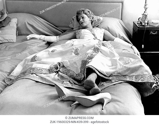 Mar. 29, 1960 - London, England, U.K. - One of the most successful actresses of the German post-war cinema, RUTH LEUWERIK