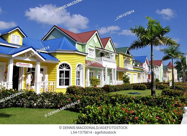 Colorful Shops Samana Dominican Republic Hispaniola Southern Caribbean Cruise