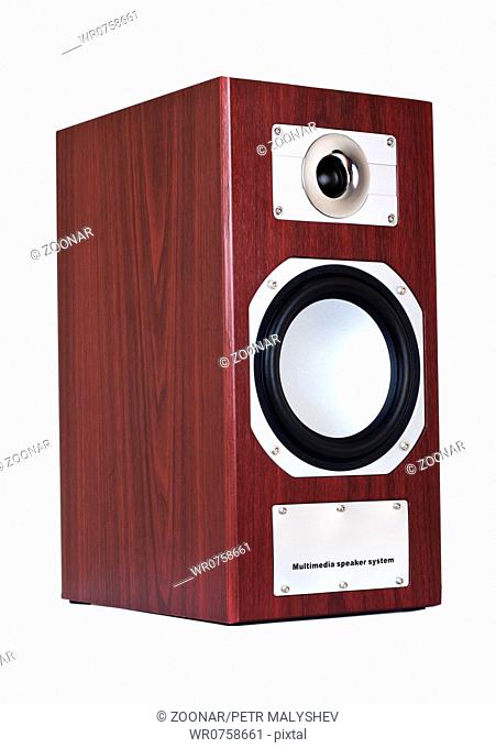 brown speaker system