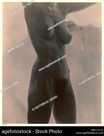 Georgia O'Keeffe-Torso. Artist: Alfred Stieglitz (American, Hoboken, New Jersey 1864-1946 New York); Date: 1918; Medium: Gelatin silver print; Dimensions: 23