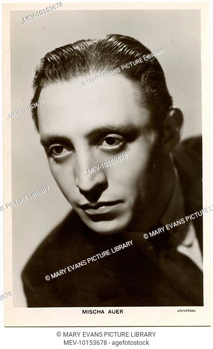 Mischa Auer (1905 - 1967), Russian-born American actor who moved to Hollywood in the late 1920s